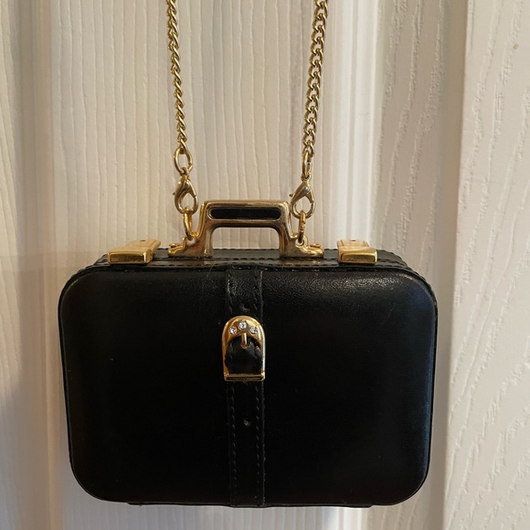 Small size party bag (mirror inside)- patented genuine leather - Picture 2 of 10